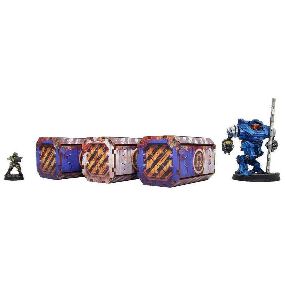 Micro Art Studio - Imperial Containers 6 (3) PREPAINTED [28mm/1:56]