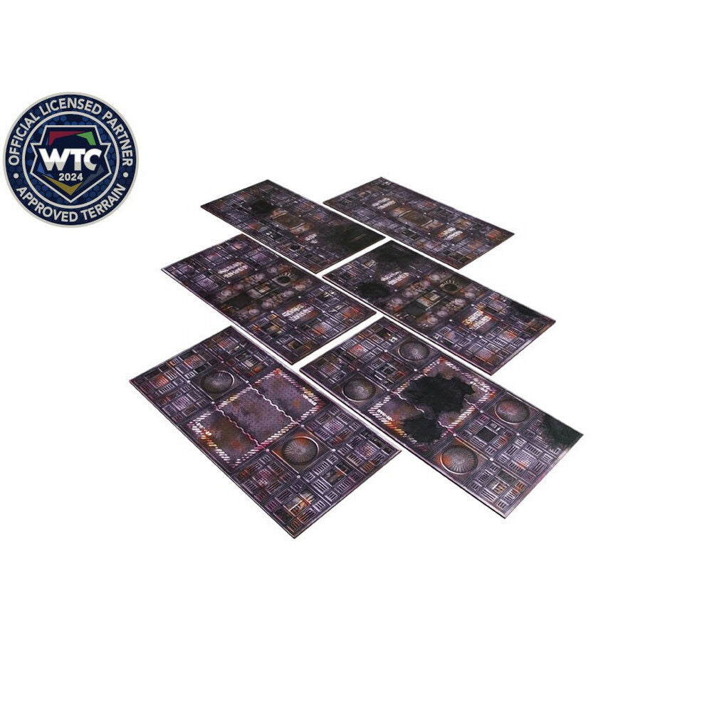 Micro Art Studio - Imperial Terrain Footprint 12x6inch (6) PREPAINTED [28mm/1:56]