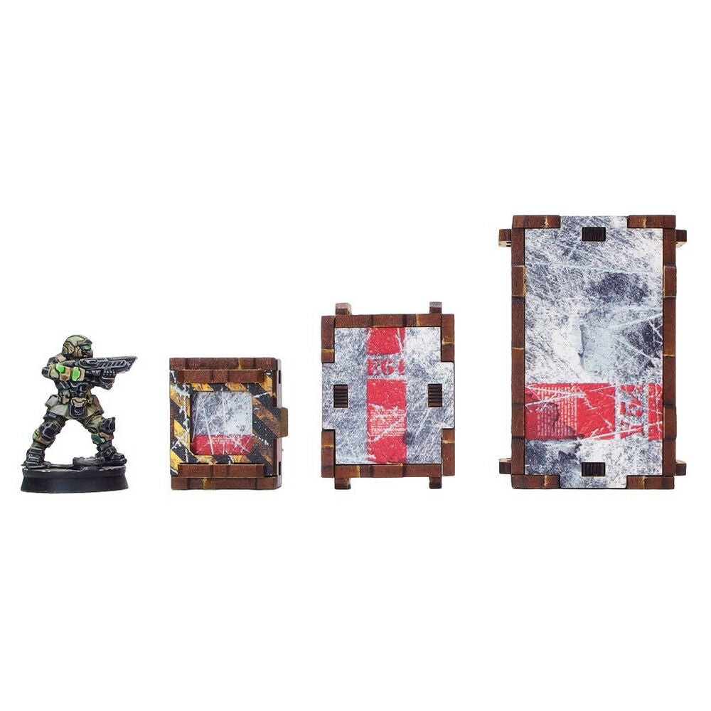 Micro Art Studio - Imperial Ammo Crates PREPAINTED [28mm/1:56]