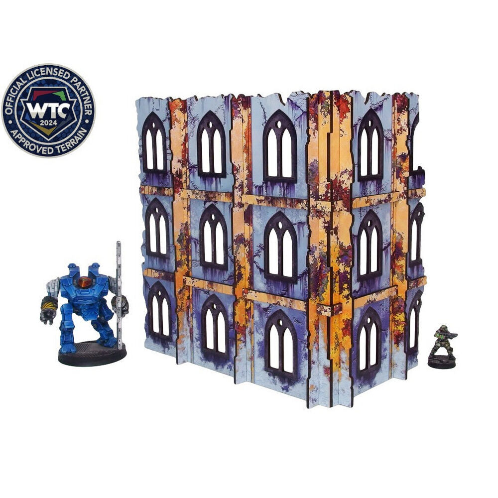 Micro Art Studio - Imperial Walls High Fenris (1) PREPAINTED [28mm/1:56]