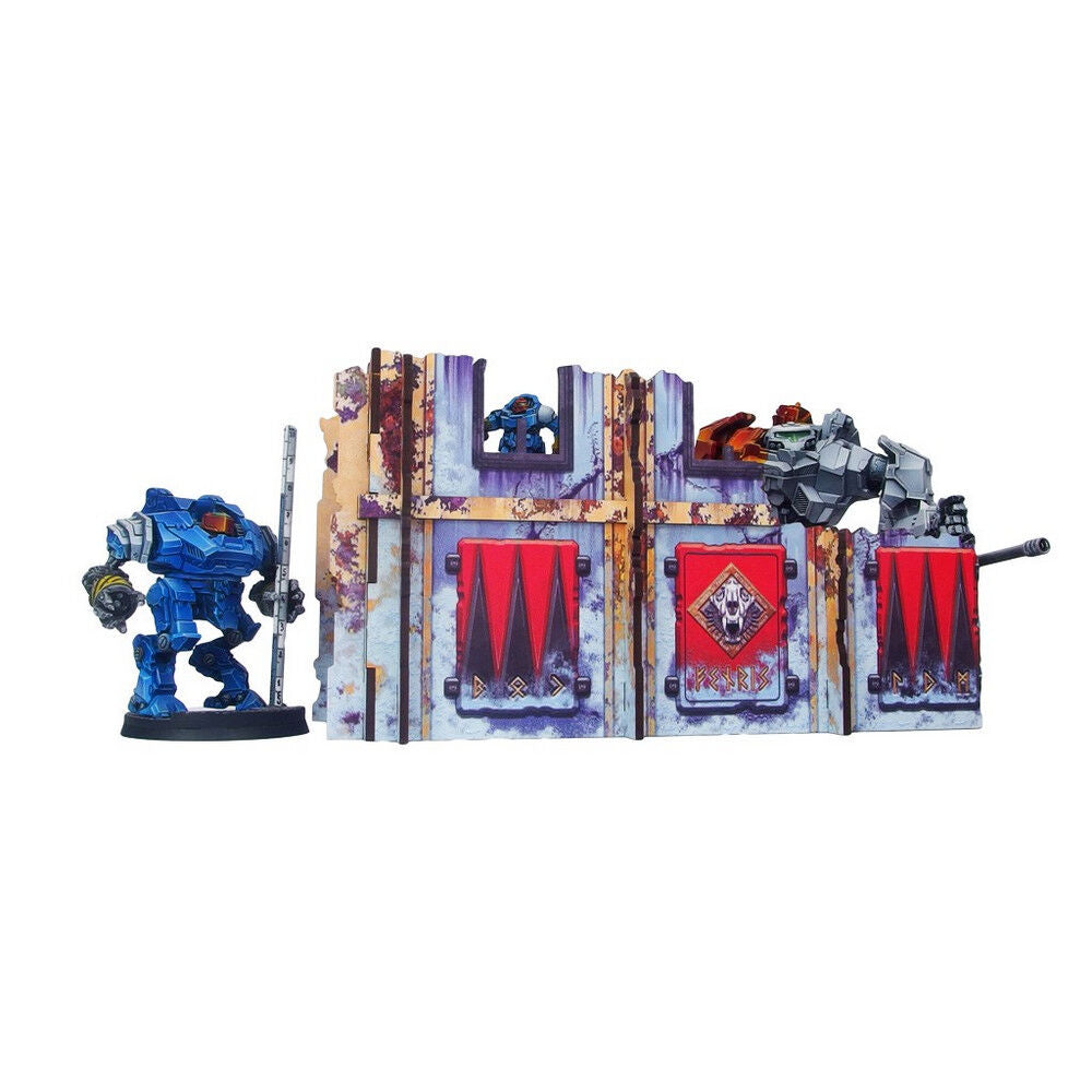 Micro Art Studio - Imperial Walls Low Fenris (2) PREPAINTED [28mm/1:56]