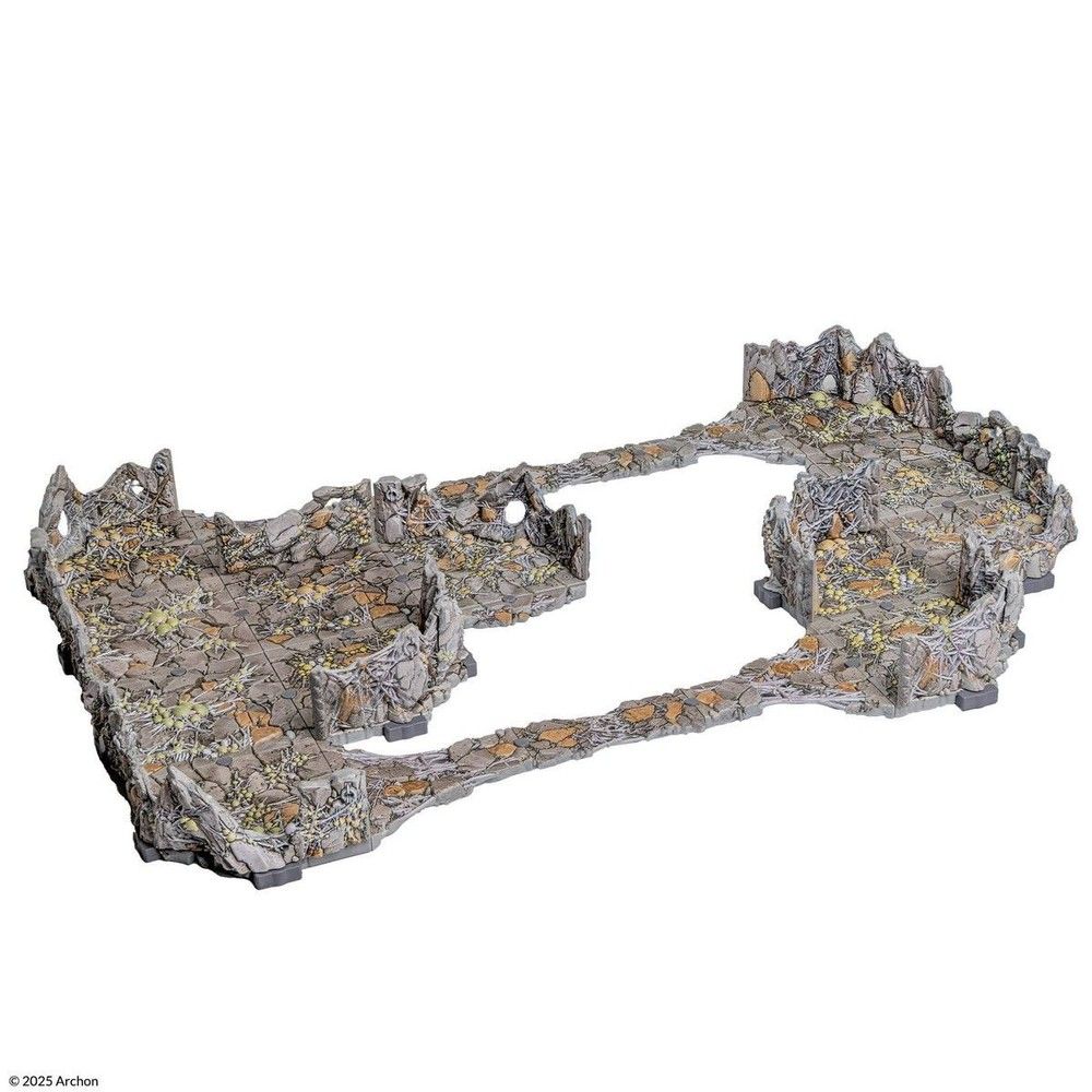 Dungeons & Lasers: PrismaCast Pre-Painted Terrain - Spider Nest: Pre-Painted
