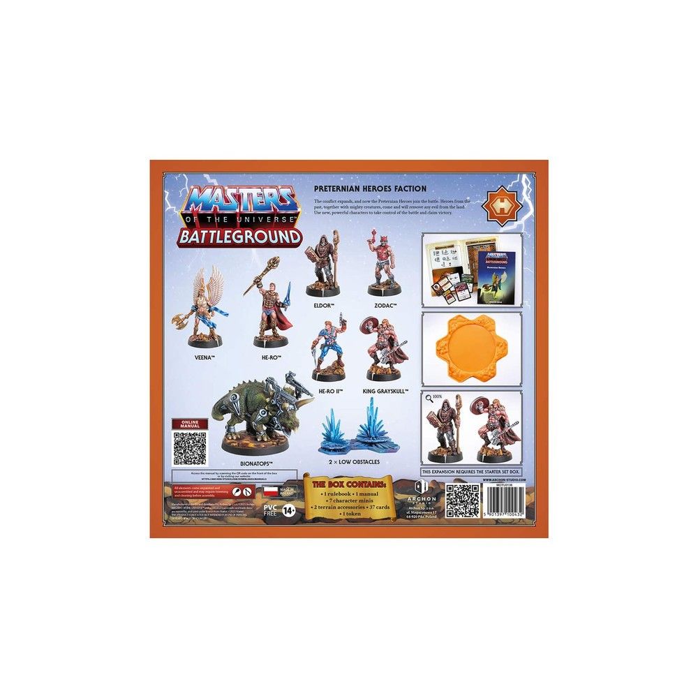 Masters Of The Universe: Battleground - Wave 10: Preternian Heroes Faction