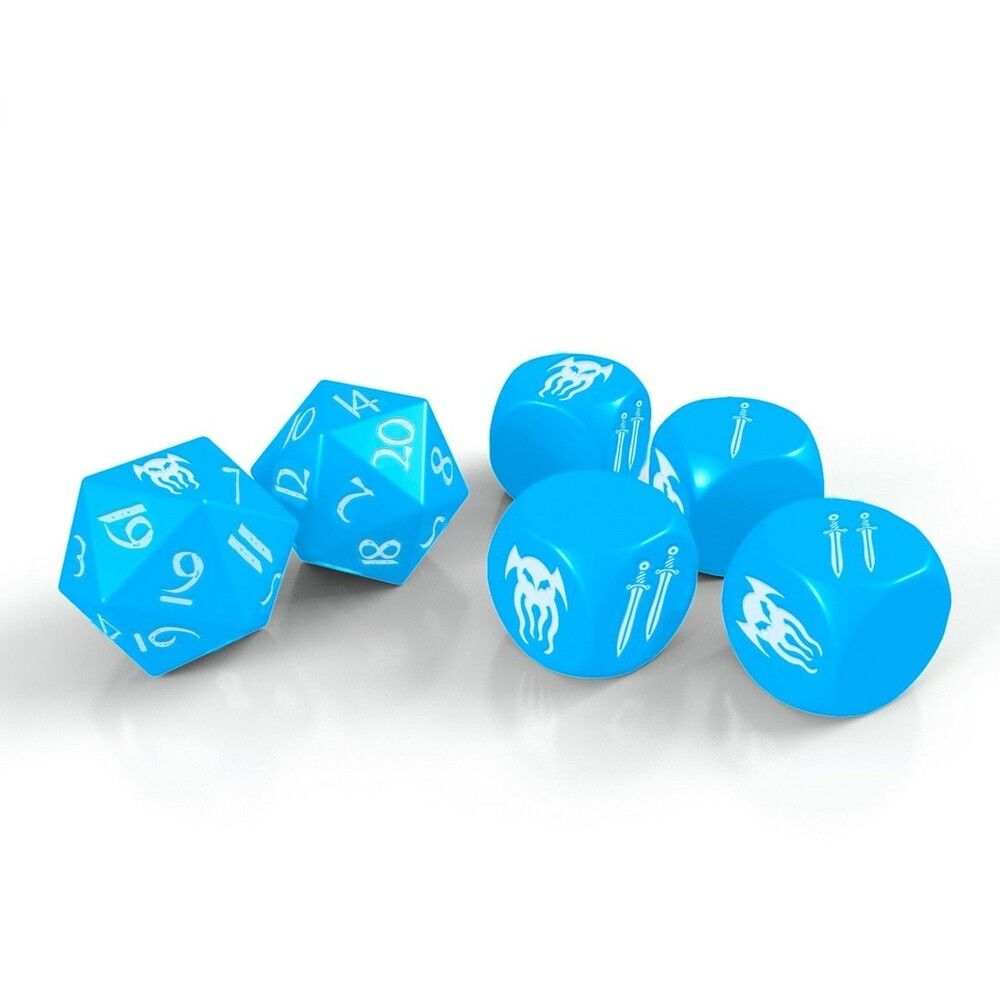Cohors Cthulhu RPG Atlantean Crystal Dice Pack