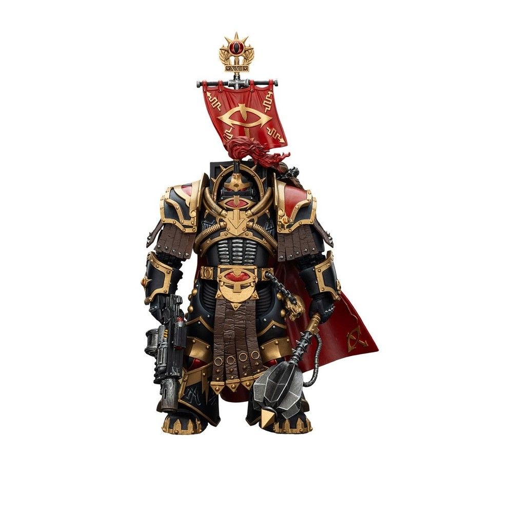 Warhammer Collectibles: 1/18 Scale Sons of Horus Legion Cataphractii Praetor with Combi-Melta