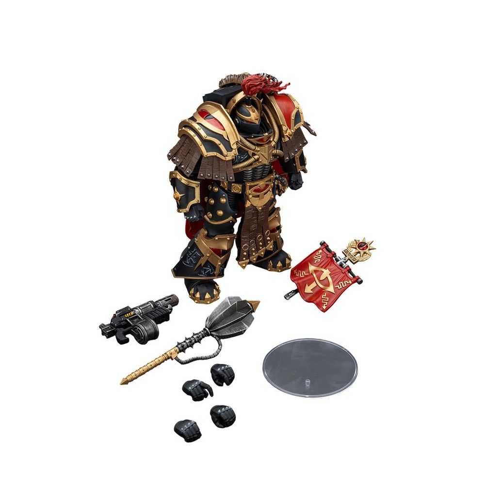 Warhammer Collectibles: 1/18 Scale Sons of Horus Legion Cataphractii Praetor with Combi-Melta
