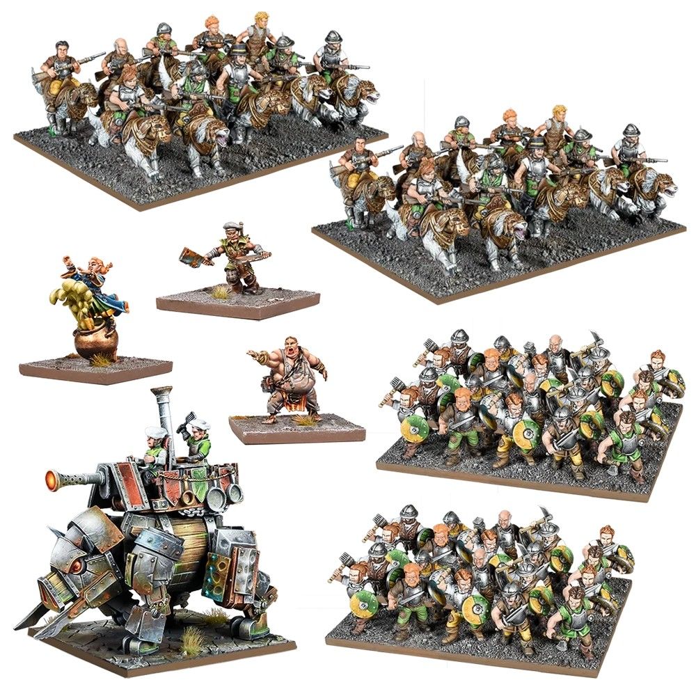 Kings of War - Halfling Battalion (4th Ed)