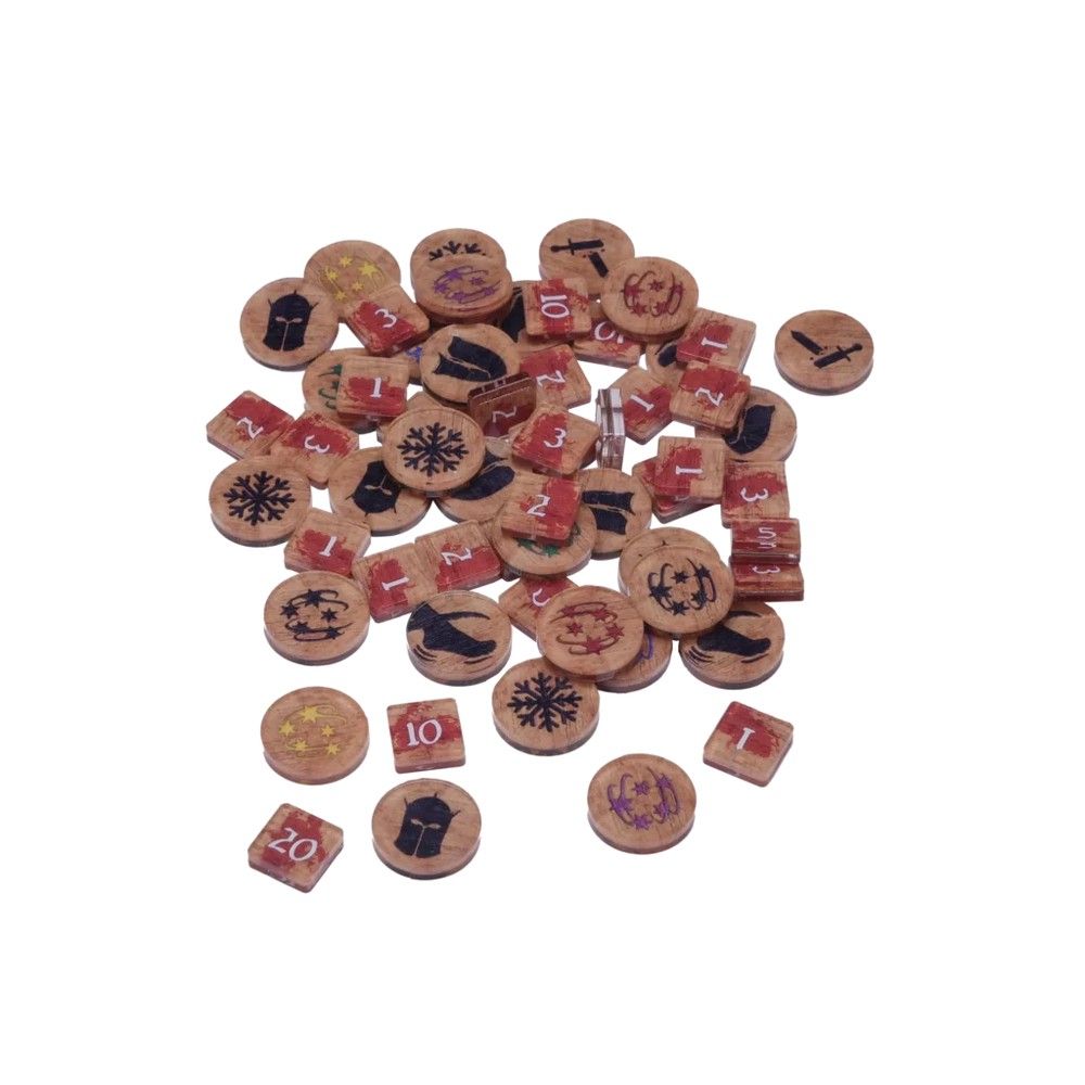 Kings of War - Game Token Set (4th Ed)