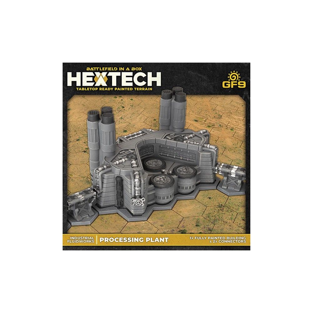 Hextech Terrain: Industrial Fluidworks – Processing Plant
