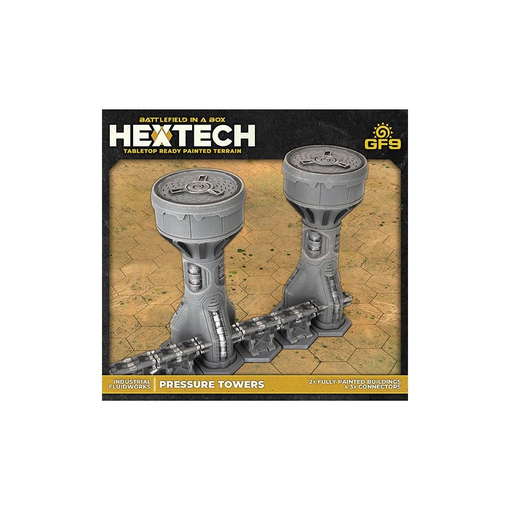Hextech Terrain: Industrial Fluidworks – Pressure Tower