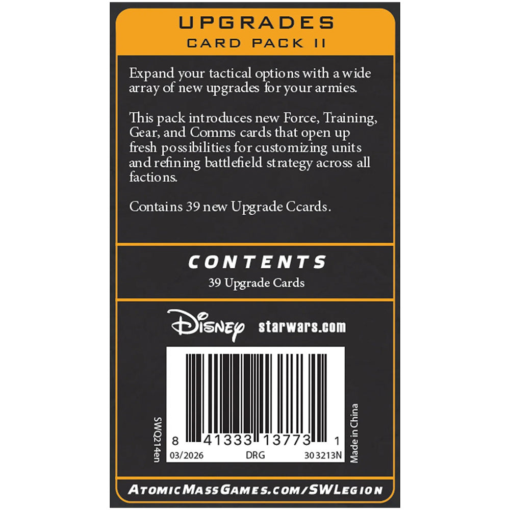 Star Wars: Legion – Upgrade Card Pack II