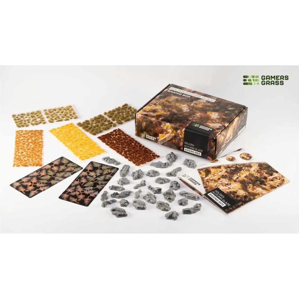 Gamers Grass: Basing Box - Golden Autumn Glade