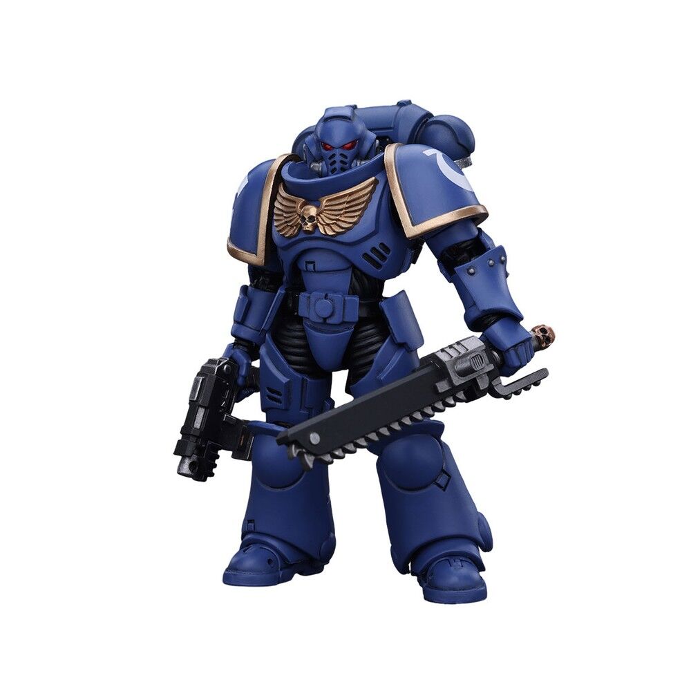 Warhammer Collectibles: 1/18 Scale Space Marines Ultramarines Outriders Brother Catonus