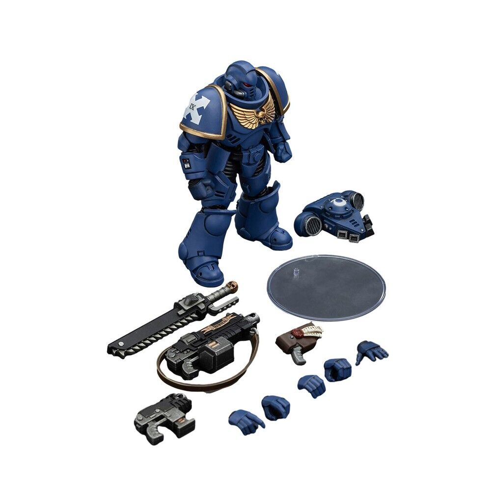 Warhammer Collectibles: 1/18 Scale Space Marines Ultramarines Outriders Brother Catonus