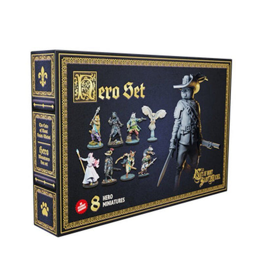 Raybox Games: The Cats of Mont Saint-Michel - Hero Miniatures Set
