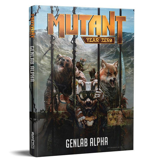 Mutant: Genlab Alpha RPG Core Rulebook (Post-Apocalyptic RPG, Hardback)
