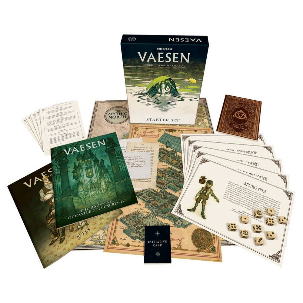 Vaesen Nordic Horror Roleplaying Starter Set (Boxed Set)