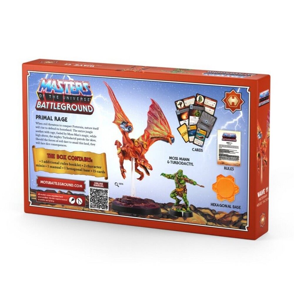 Masters Of The Universe: Battleground (En) - Wave 11: Preternian Heroes (Moss Man / Turbodactyl)