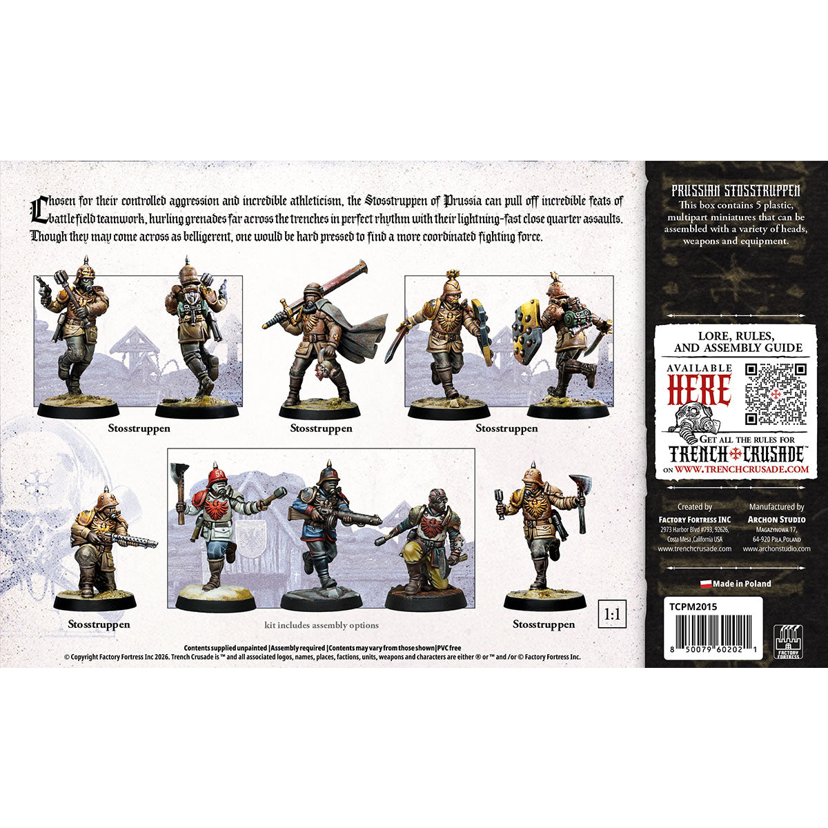 Trench Crusade: Prussian Stosstruppen