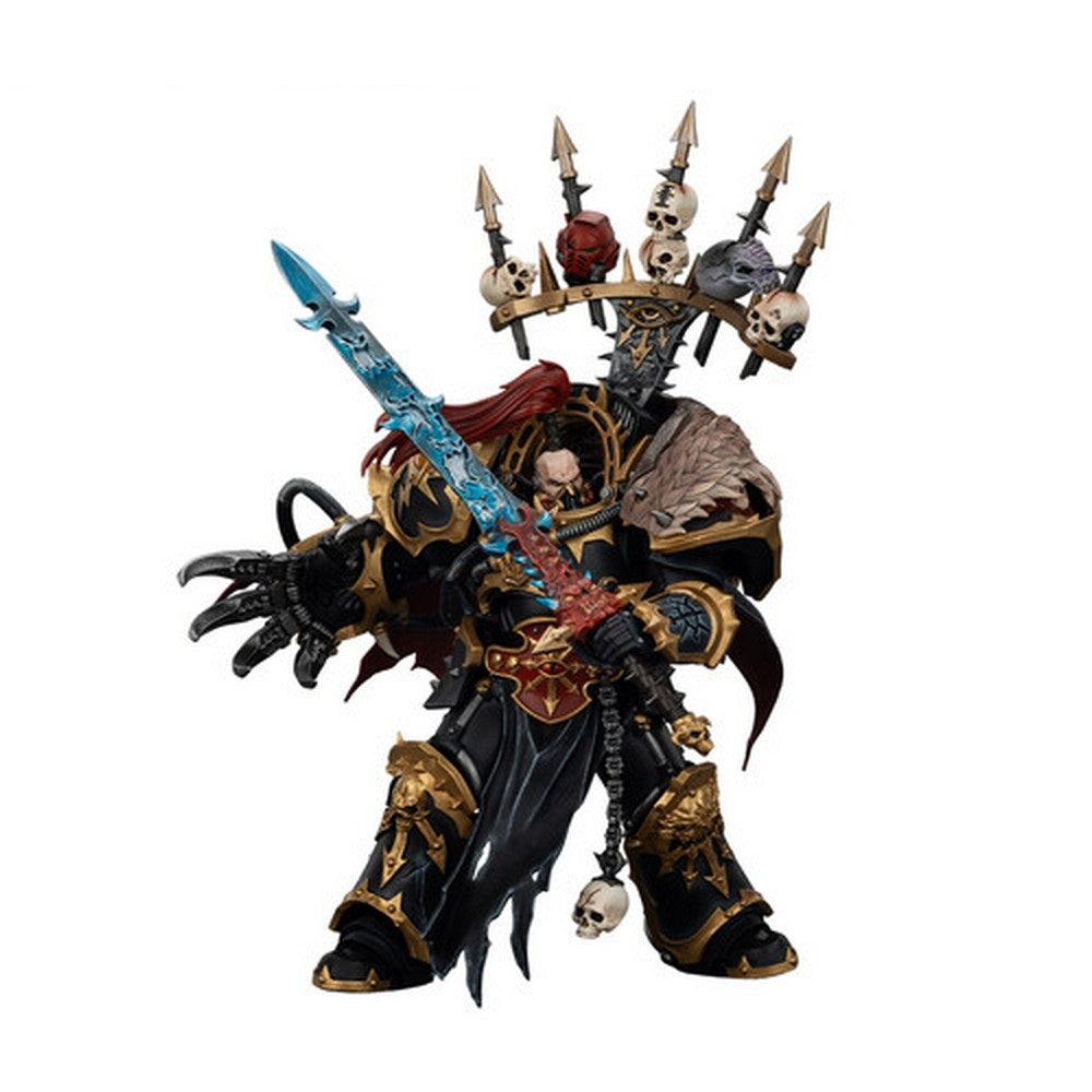 Warhammer Collectibles: 1/18 Scale Black Legion Abaddon the Despoiler with Drach'nyen