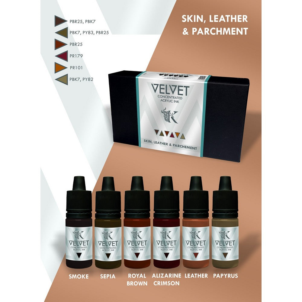 Kimera: Velvet Inks Skin - Leather - Parchment