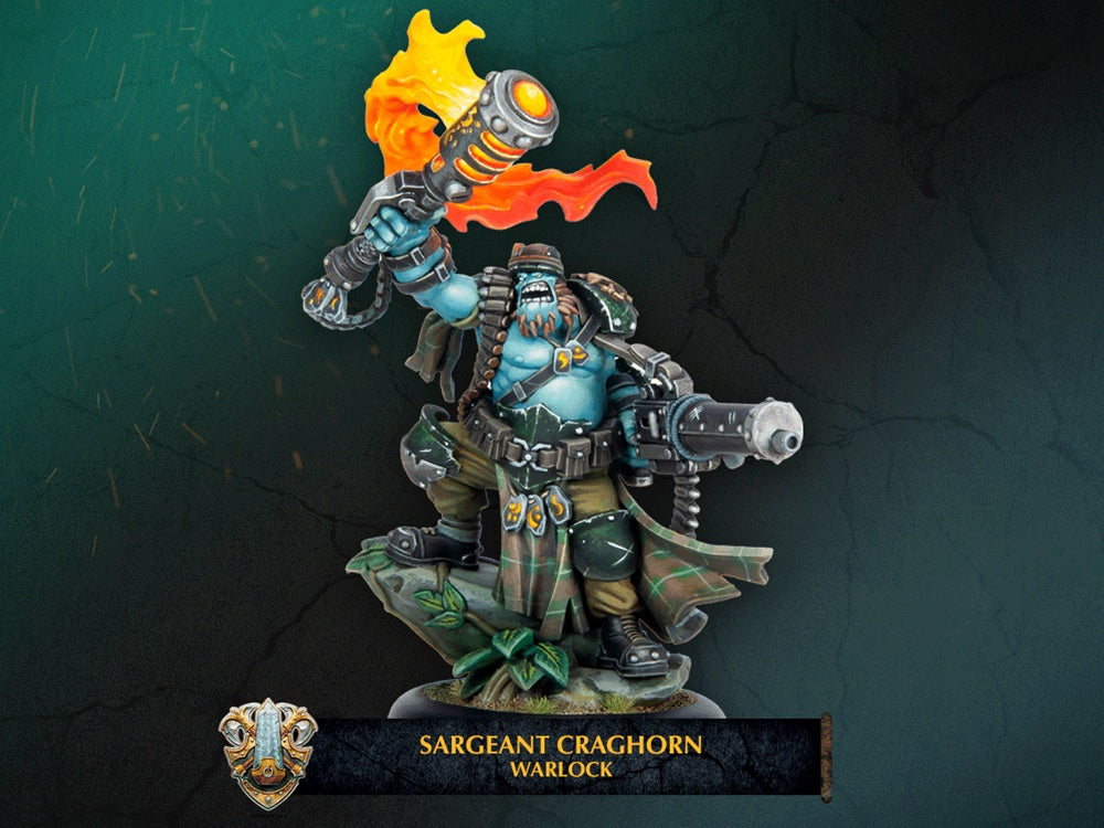 Warmachine: Southern Kriels Kithguard Command Starter