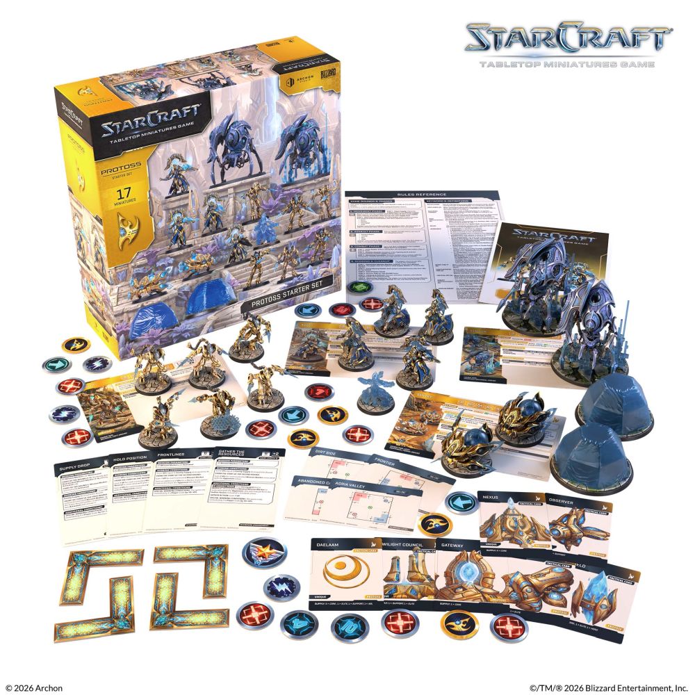 Starcraft Miniatures Games: Protoss Starter Set
