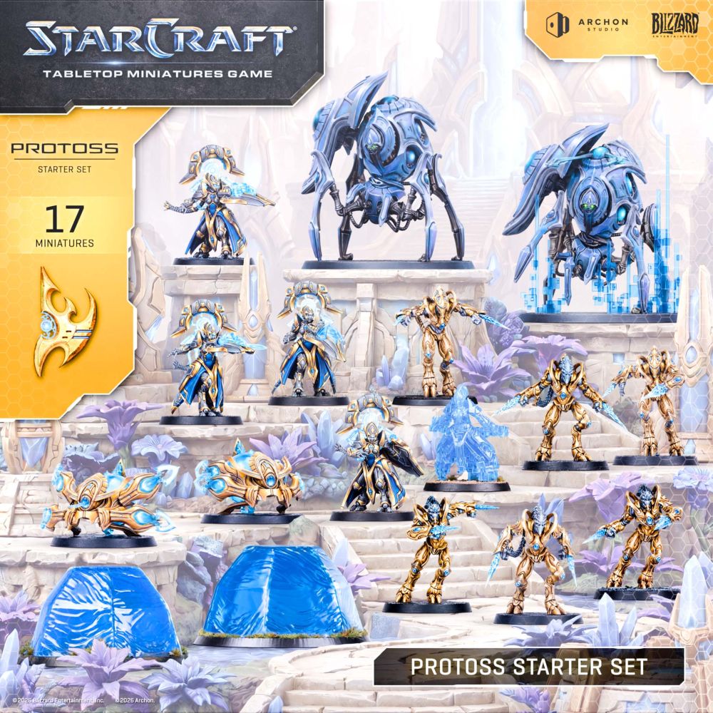 Starcraft Miniatures Games: Protoss Starter Set
