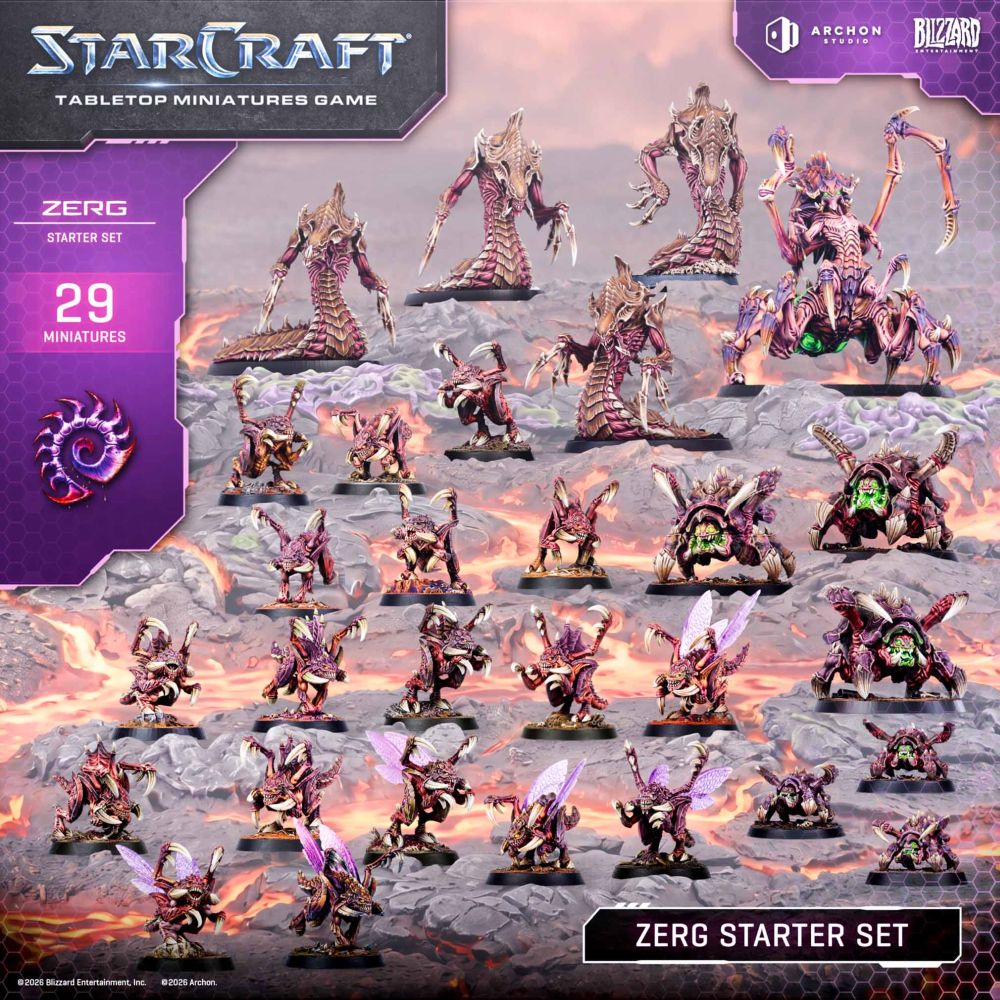 Starcraft Miniatures Games: Zerg Starter Set
