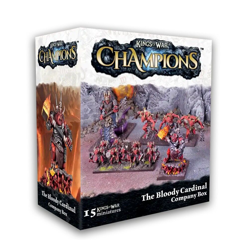 Kings of War: Champions - Forces of the Abyss The Bloody Cardinal Company Box