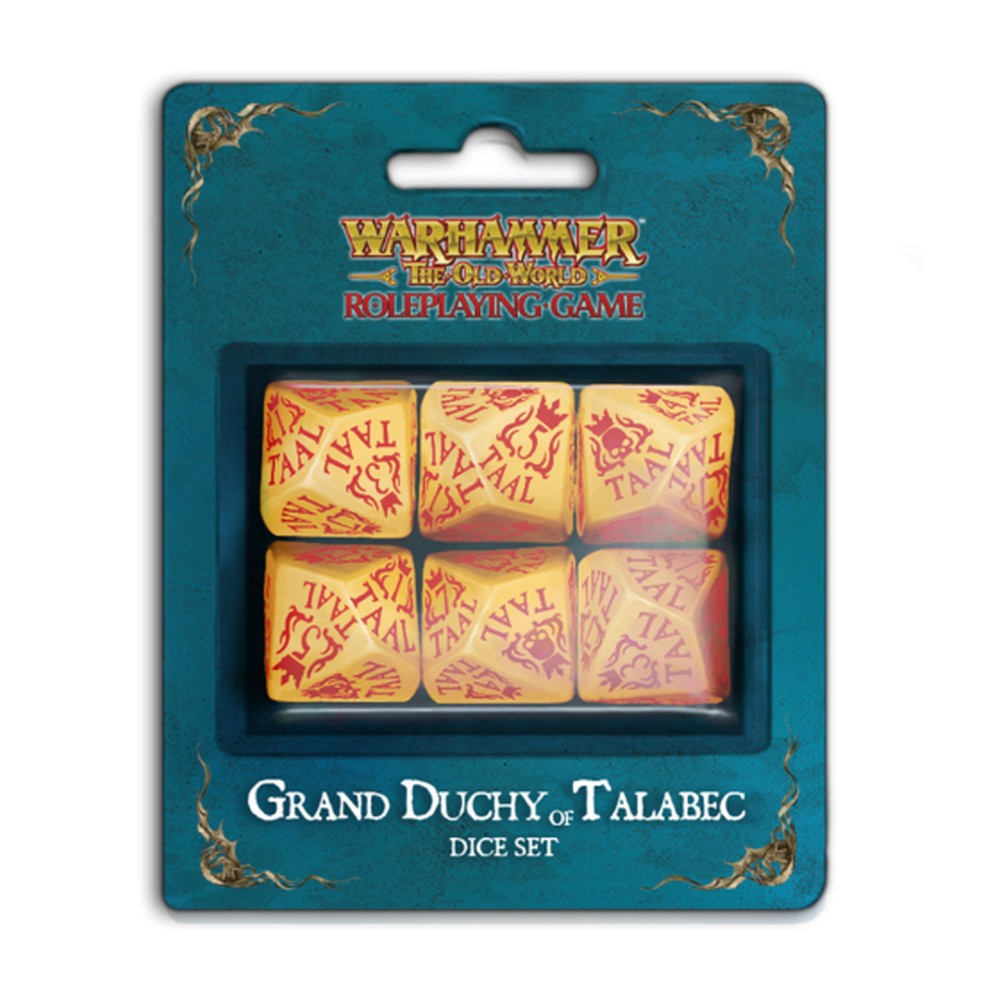 Warhammer The Old World Roleplaying Game - Grand Duchy of Talabec Dice Set