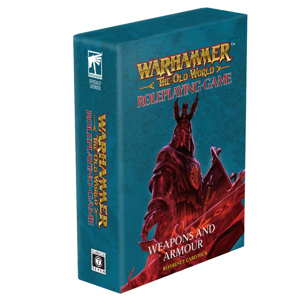 Warhammer The Old World Roleplaying Game - Weapons and Armour Card Deck