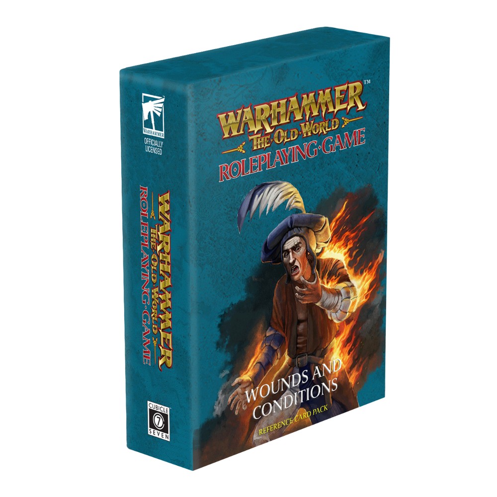 Warhammer The Old World Roleplaying Game - Wounds and Conditions Card Deck