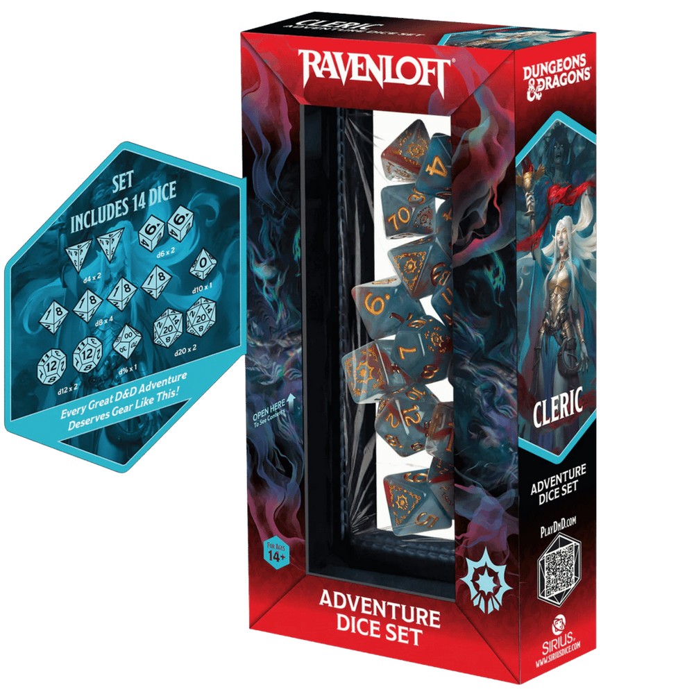 Sirius Dice: D&D Adventure Dice - Cleric