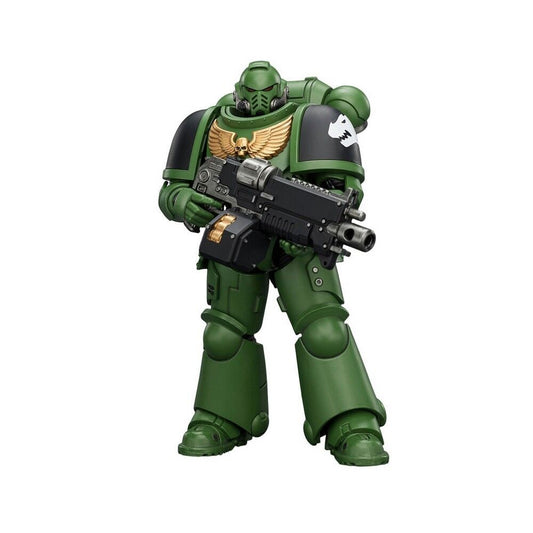Warhammer Collectibles: 1/8 Scale Salamanders Intercessor Bolt Rifle Pistol & Chainsword