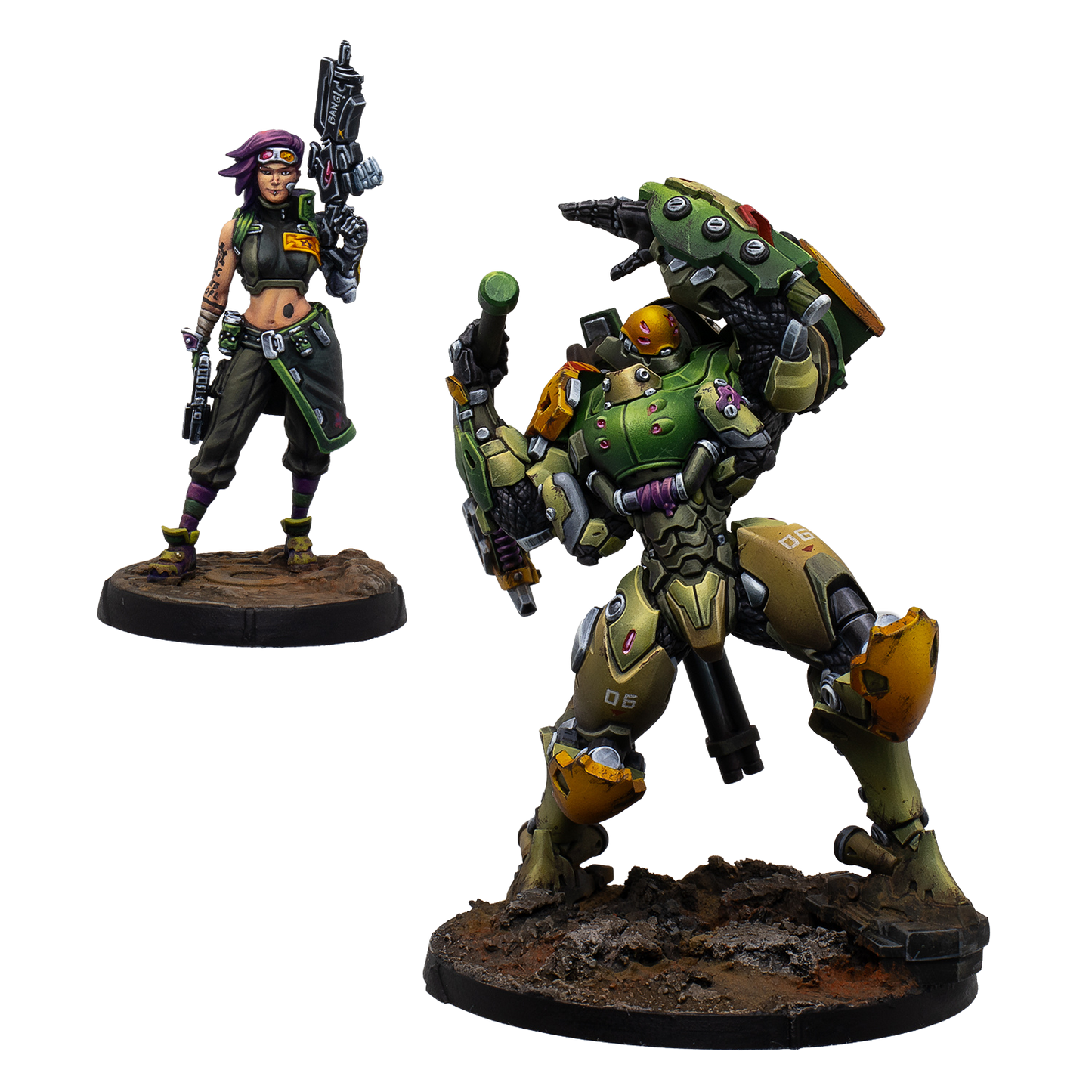 Infinity: NA2 - Scarface. Mercenary TAG Team