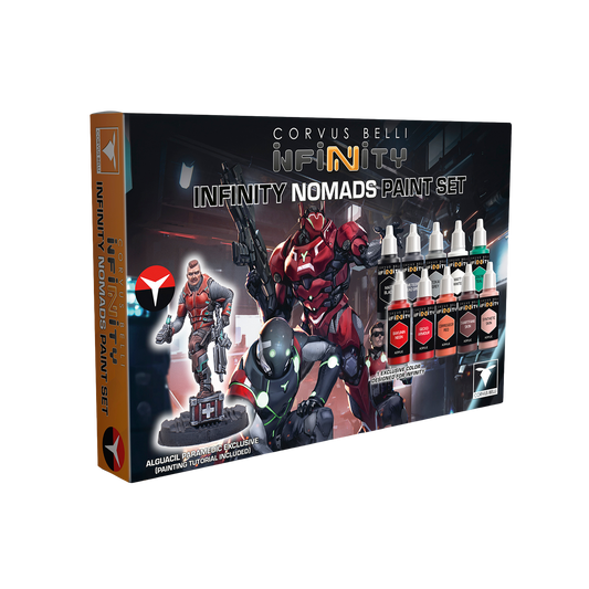 Infinity: Nomads Paint Set Alguacil Paramedic Exclusive