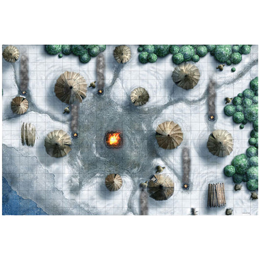 RPG Mat - Glacial Reach