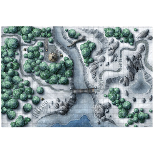 RPG Mat - Frozen Wilderness