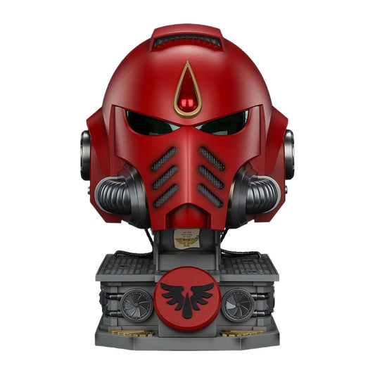 Warhammer Collectibles: 1/1 Scale Blood Angels MkX Helmet & Display Stand