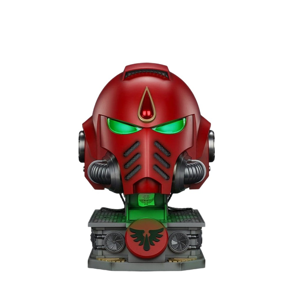 Warhammer Collectibles: 1/1 Scale Blood Angels MkX Helmet & Display Stand