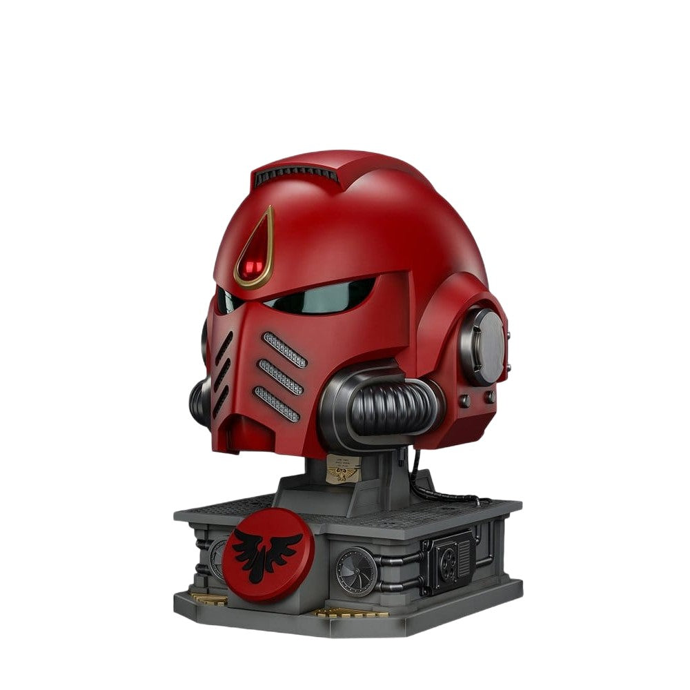 Warhammer Collectibles: 1/1 Scale Blood Angels MkX Helmet & Display Stand