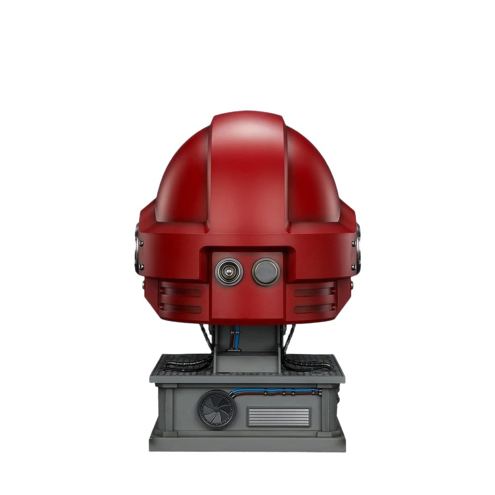 Warhammer Collectibles: 1/1 Scale Blood Angels MkX Helmet & Display Stand