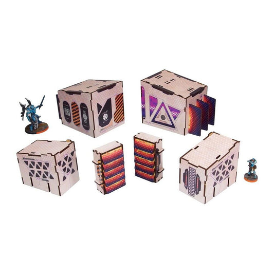 Micro Art Studio: Delos Station Mesaio Units
