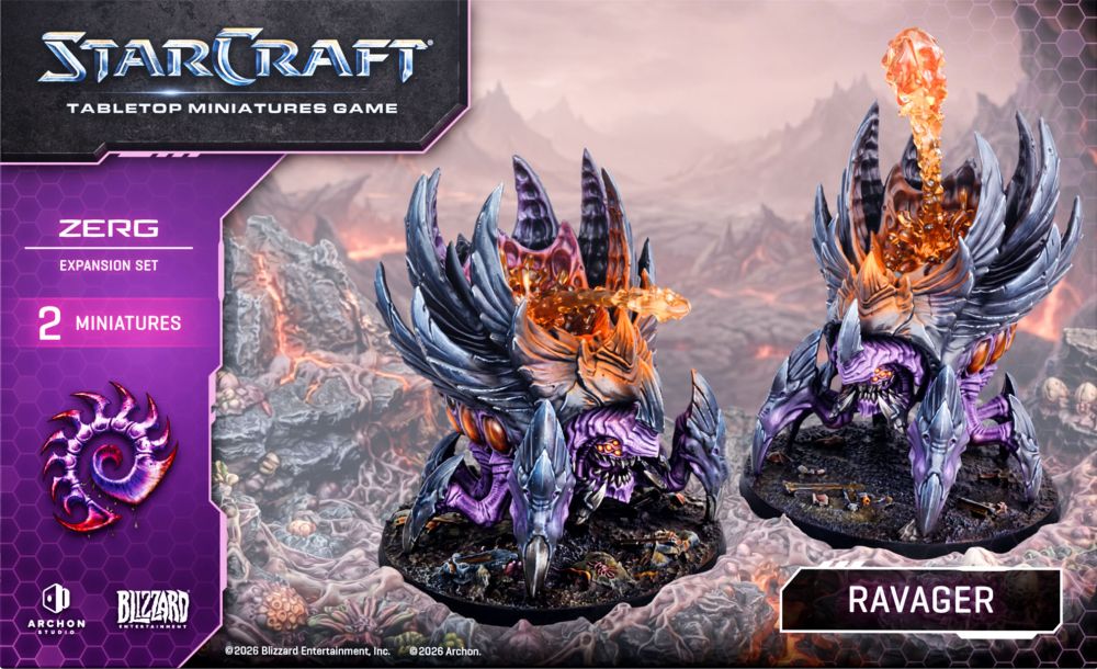 Starcraft Miniatures Games: Zerg - Ravager - Expansion Set