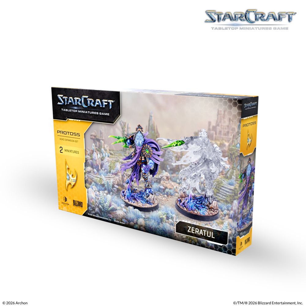 Starcraft Miniatures Games: Protoss - Zeratul - Hero Expansion Set