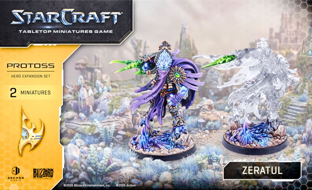 Starcraft Miniatures Games: Protoss - Zeratul - Hero Expansion Set