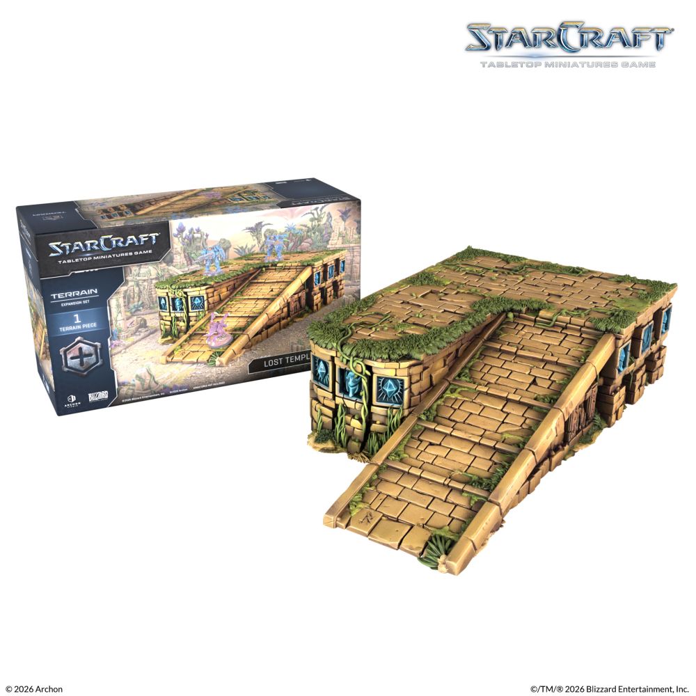 Starcraft Miniatures Games: Lost Temple Ramp - Terrain Expansion Set