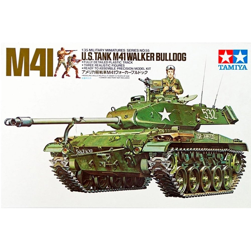 Tamiya: 1/35 U.S. M41 Walker Bulldog Tank - Warhaus