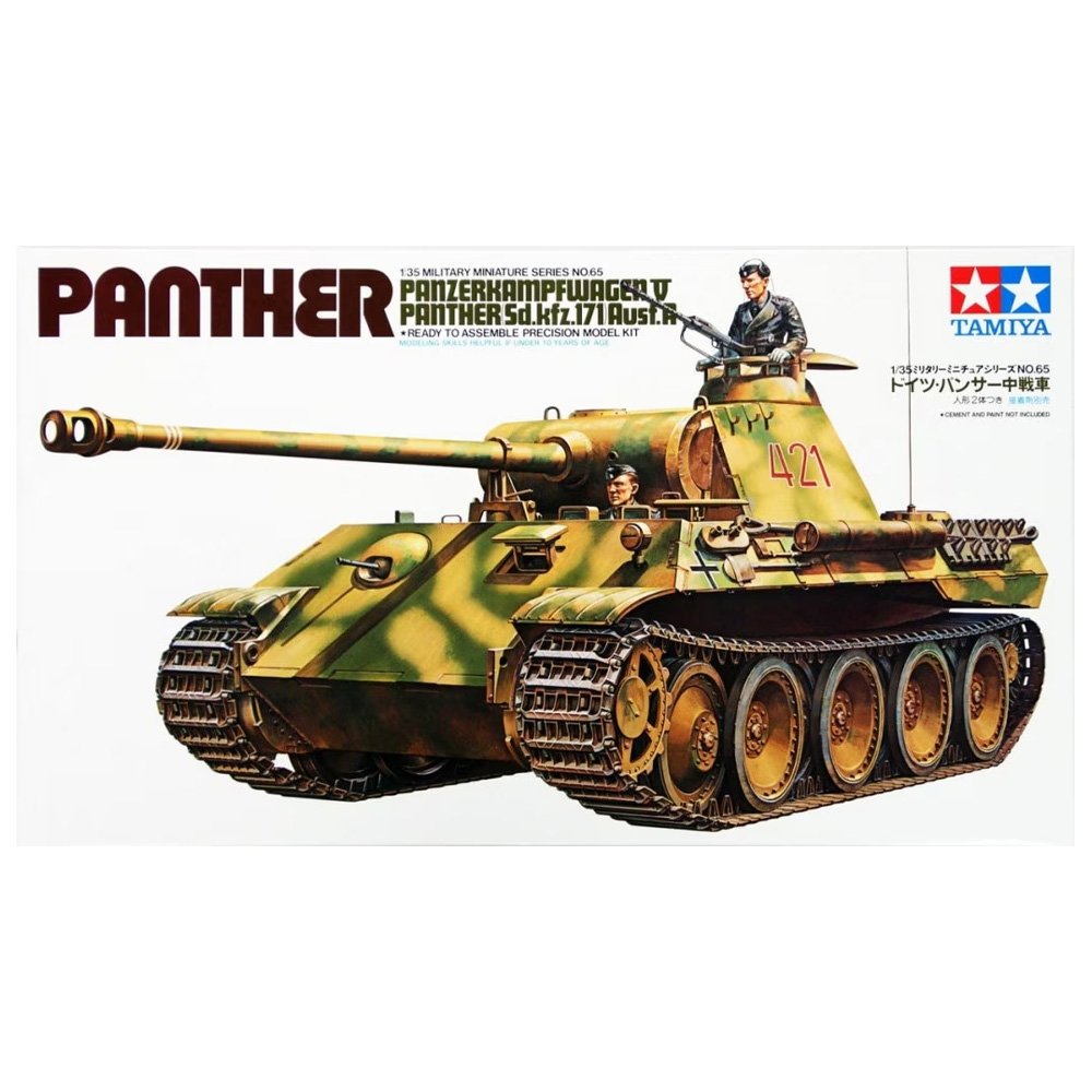 Tamiya: 1/35 German Panther Medium Tank - Warhaus